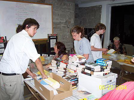 Packing Party 9/22/2004